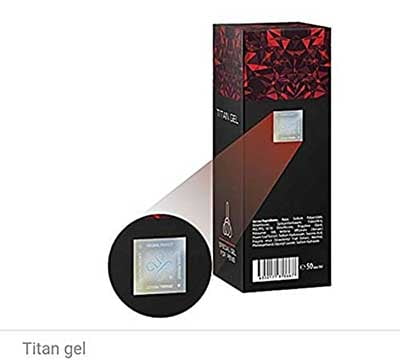 ژل تیتان مشکی حجم دهنده و بزرگ کننده آلت تناسلی – اصل روسی