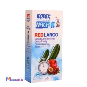 کاندوم تاخیری کدکس مدل Red Largo